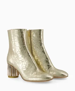 Agl Enkellaars Dorica M Bootie Goud*Dames Laarzen