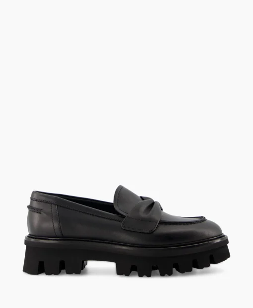 Agl Loafer Natalia Moc Zwart*Dames Instappers