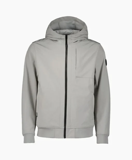 Airforce Coat Softshell Grijs*Heren Jassen