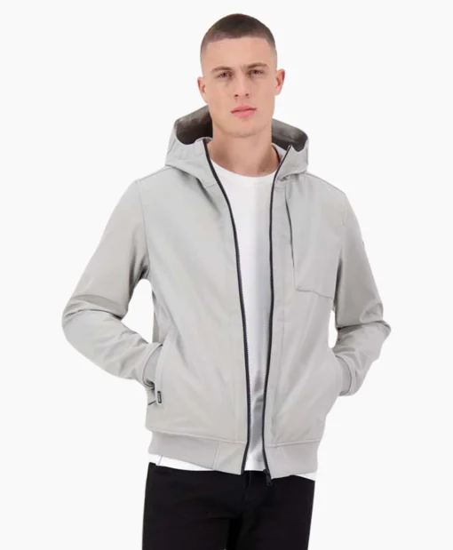 Airforce Coat Softshell Grijs*Heren Jassen
