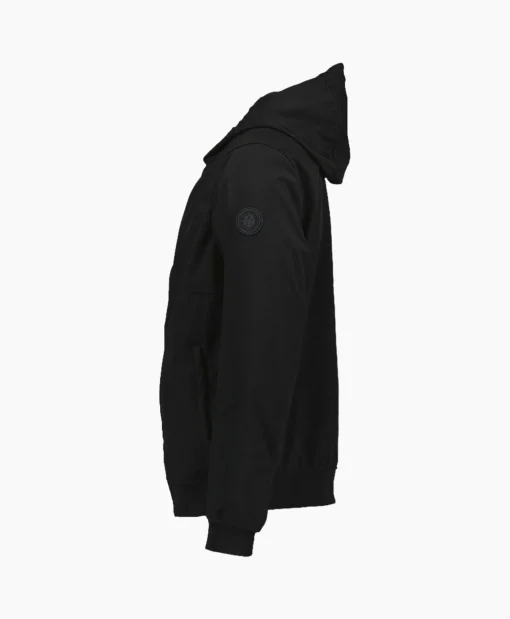 Airforce Coat Softshell Zwart*Heren Jassen