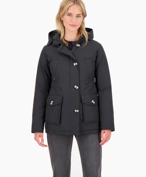 Airforce Gewatteerde Jas 4 Pocket Parka Zwart*Dames Jassen