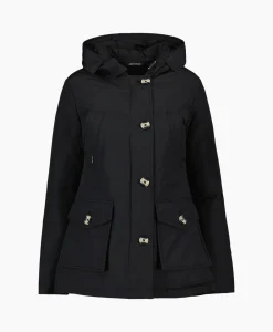 Airforce Gewatteerde Jas 4 Pocket Parka Zwart*Dames Jassen