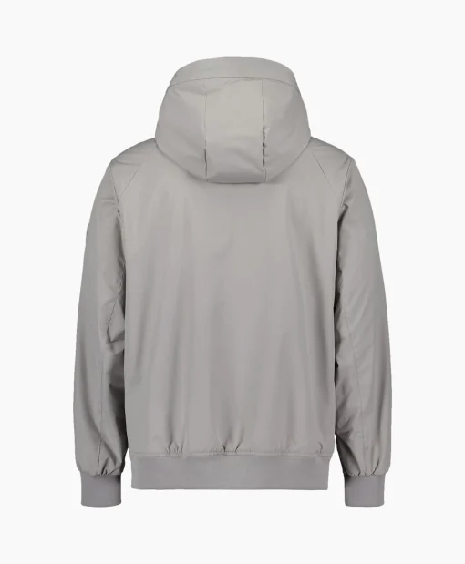Airforce Jack Hooded Four-Fay Stretch Grijs*Heren Jassen