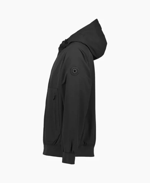 Airforce Jack Hooded Four-Fay Stretch Zwart*Heren Jassen