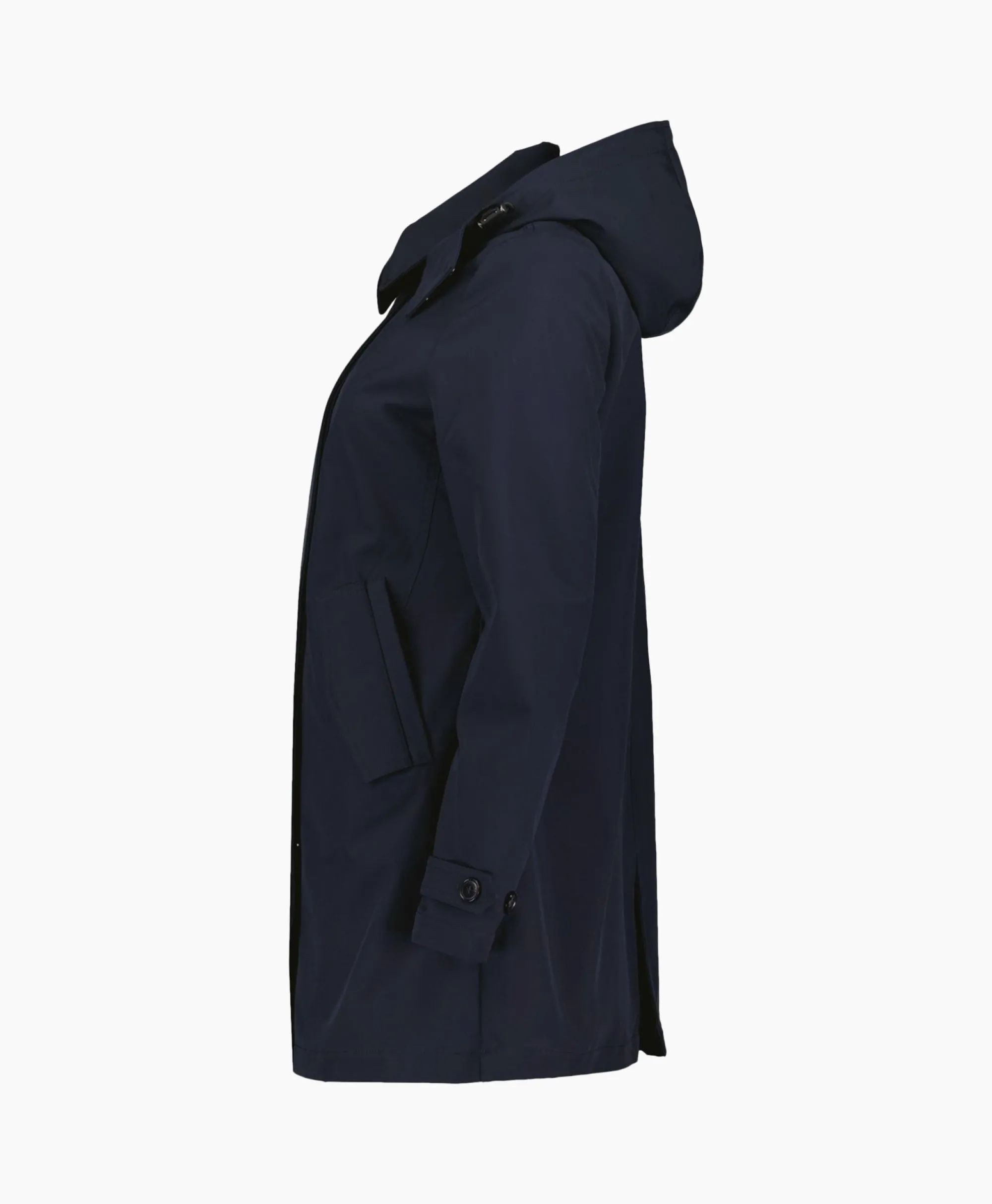 Airforce Parka Long Technical Shell Donker Blauw*Dames Jassen