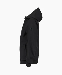 Airforce Softshell Jas Hooded Zwart*Heren Jassen