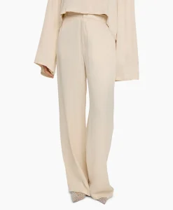 Alix The Label Pantalon Woven Satin Ecru*Dames Broeken