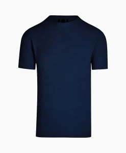 Alpha Tauri T-Shirt Korte Mouw Fosos Donker Blauw*Heren T-Shirts