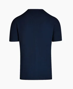 Alpha Tauri T-Shirt Korte Mouw Fosos Donker Blauw*Heren T-Shirts