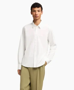 Ami Paris Overhemd Classic Off White*Heren Overhemden