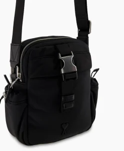 Ami Paris Tas Adc Crossbody Pocketzwart*Heren Tassen