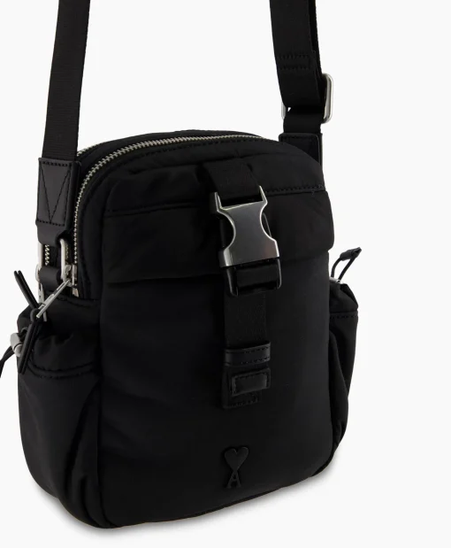 Ami Paris Tas Adc Crossbody Pocketzwart*Heren Tassen