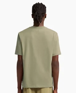 Ami Paris T-Shirt Korte Mouw Adc Khaki*Heren T-Shirts