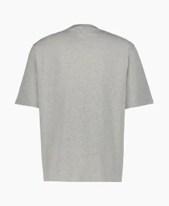 Ami Paris T-Shirt Korte Mouw Ami Am Antraciet*Heren T-Shirts