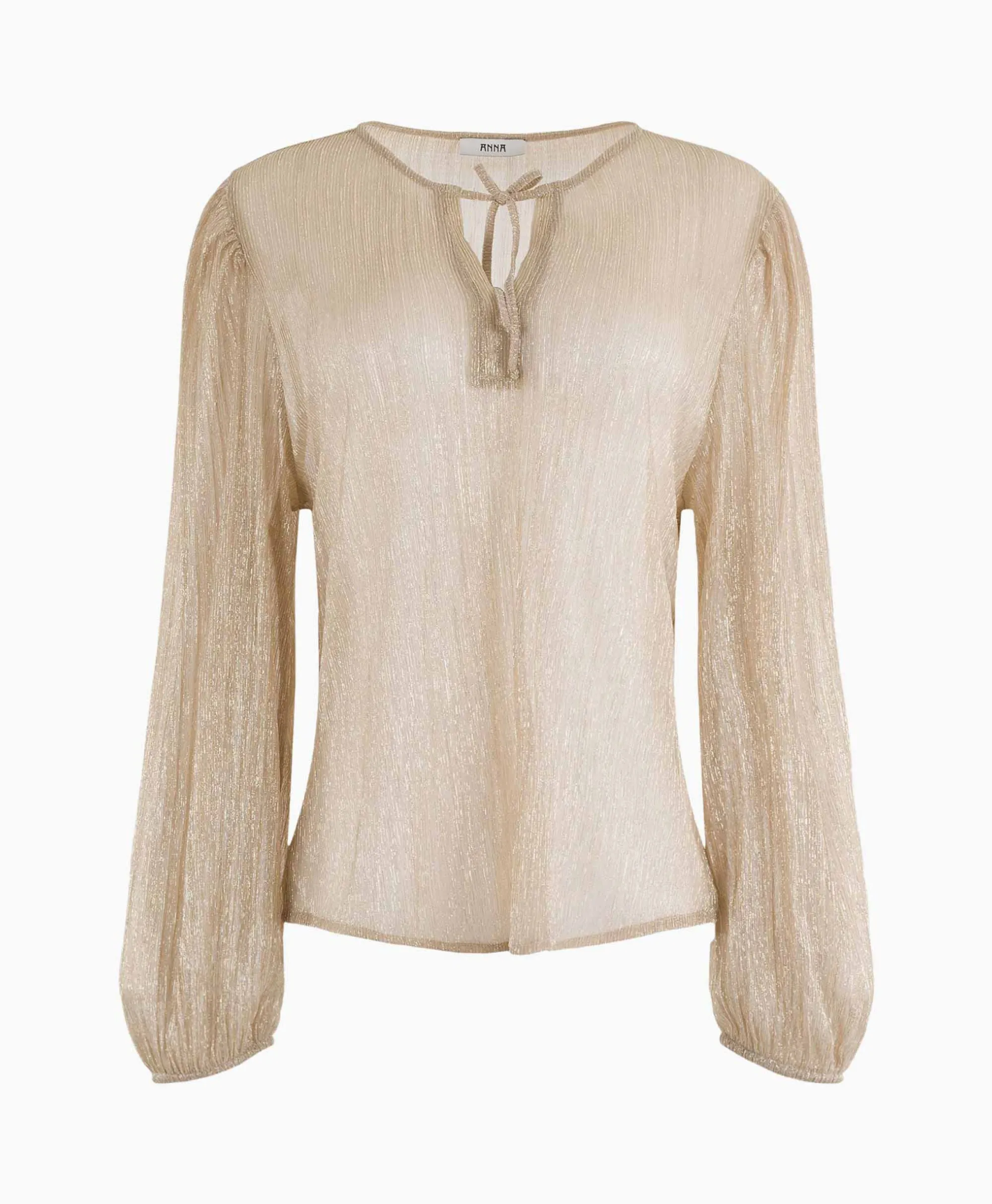 Anna Van Toor Blouse 26A05-03428 Goud*Dames Blouses