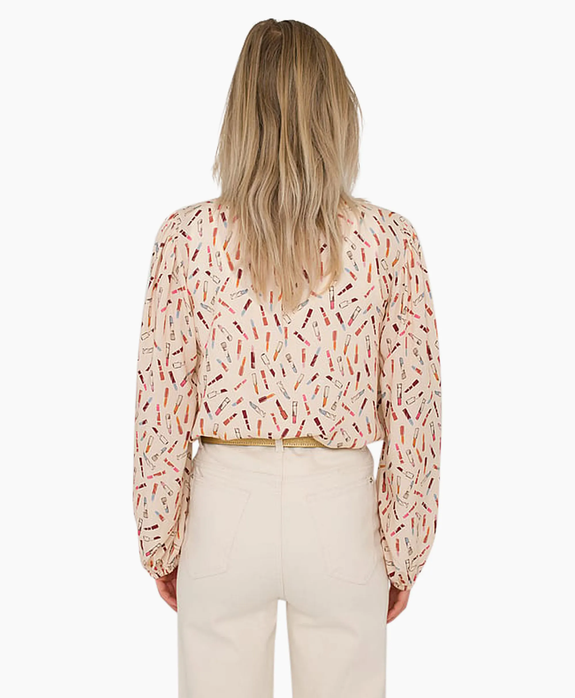 Anna Van Toor Blouse 74A05-03220A Rood*Dames Blouses