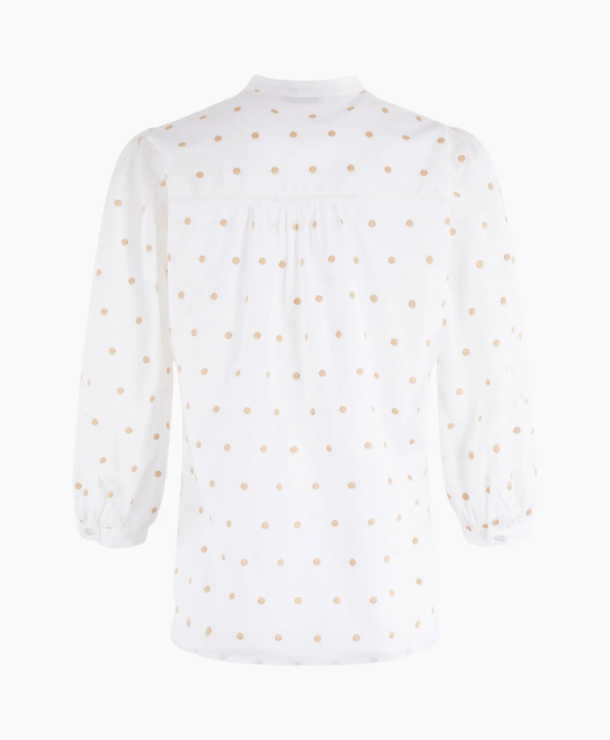 Anna Van Toor Blouse 17A05-03065C Off White*Dames Blouses