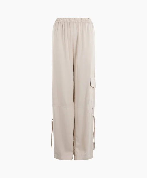 Anna Van Toor Broek 43A02-03183 Beige*Dames Broeken