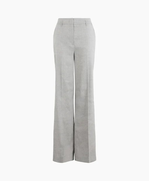 Anna Van Toor Broek 19A02-03182 Zilver*Dames Broeken