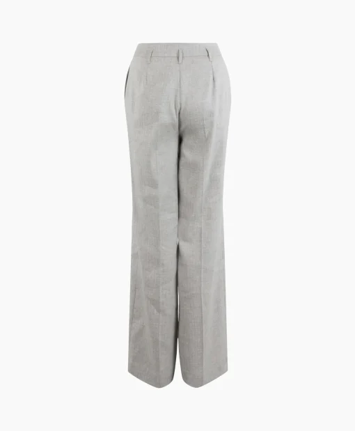 Anna Van Toor Broek 19A02-03182 Zilver*Dames Broeken