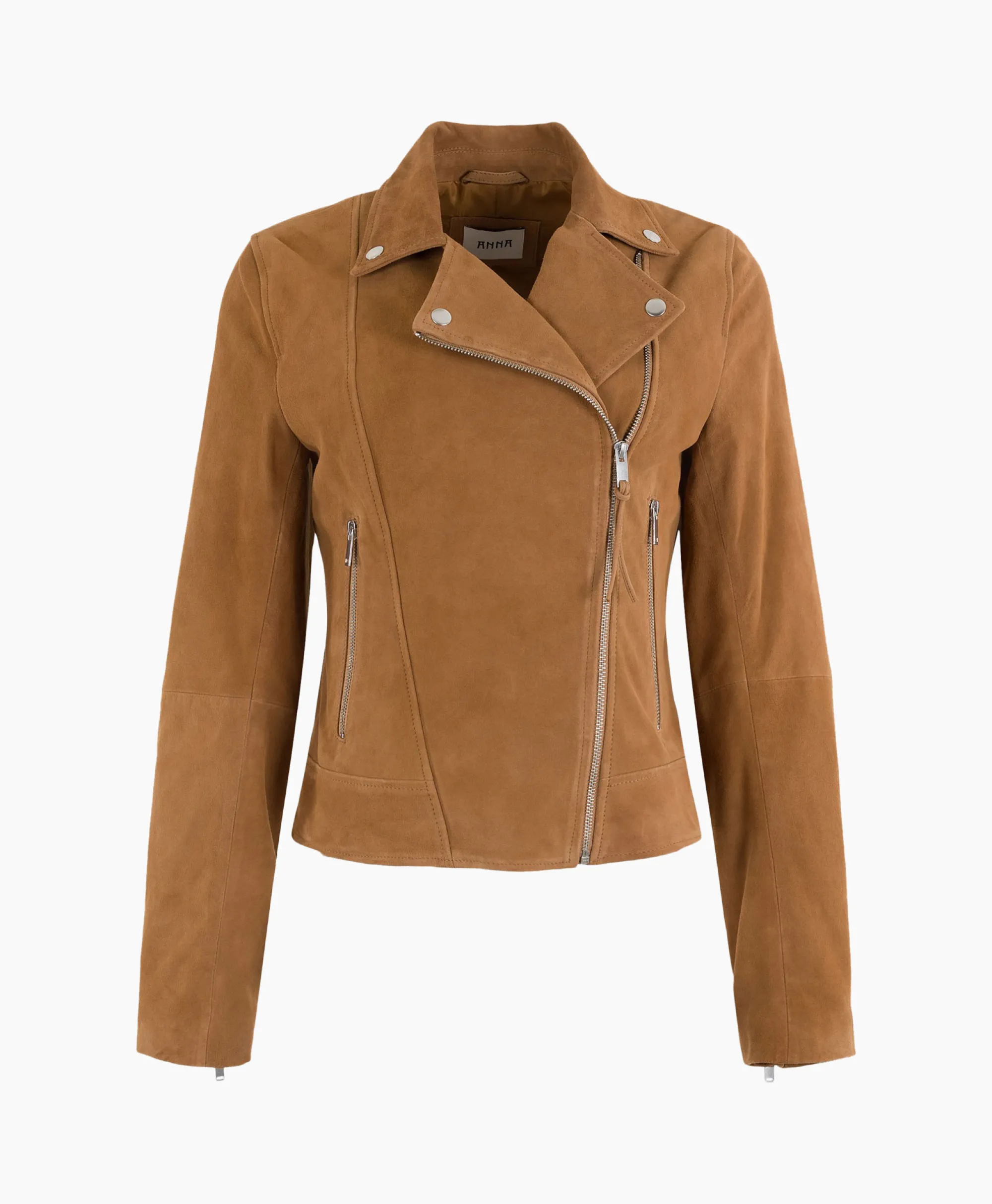 Anna Van Toor Gilet 12A01-02669 Bruin*Dames Gilets