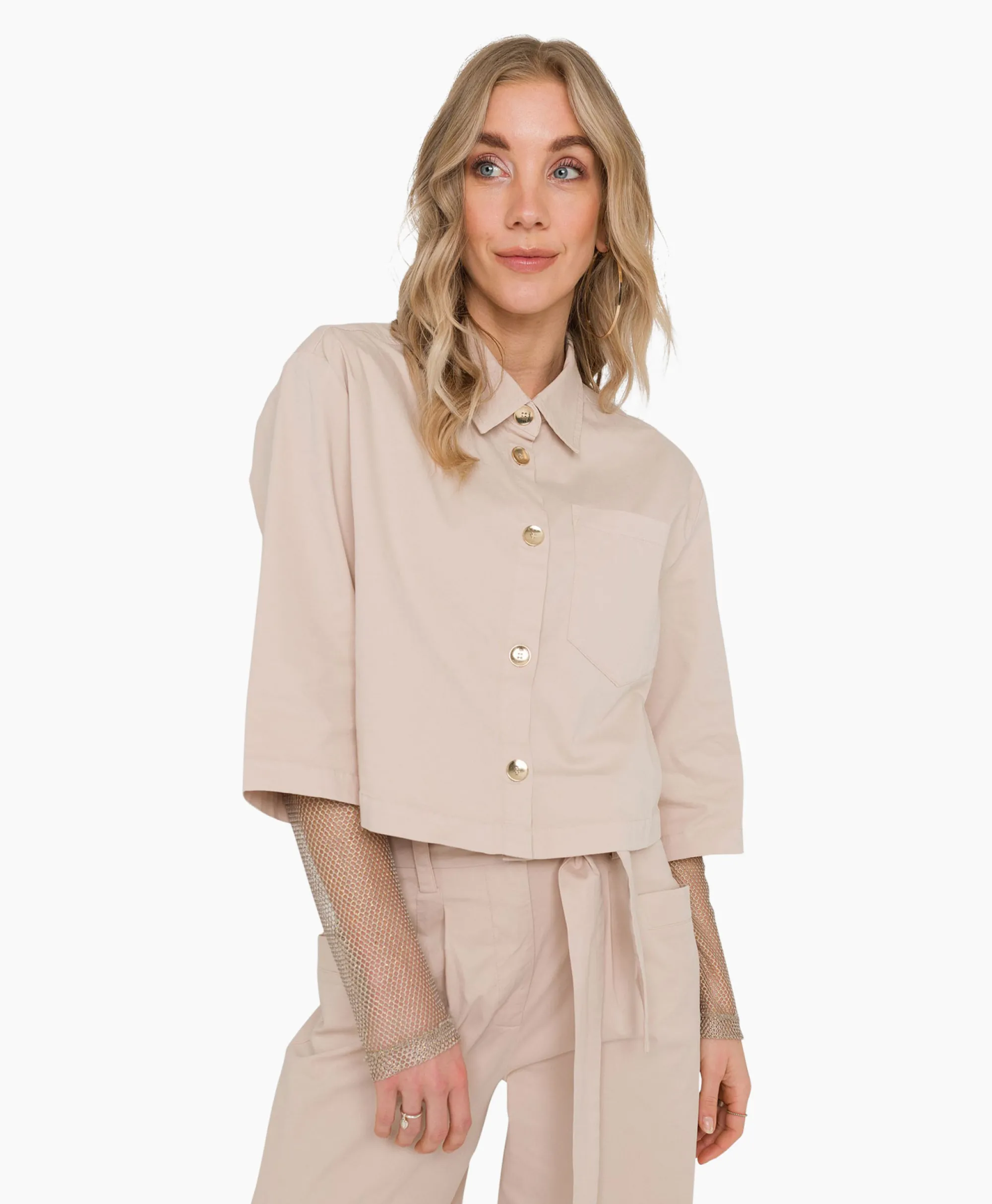 Anna Van Toor Gilet 32A01-02636 Kit*Dames Blouses