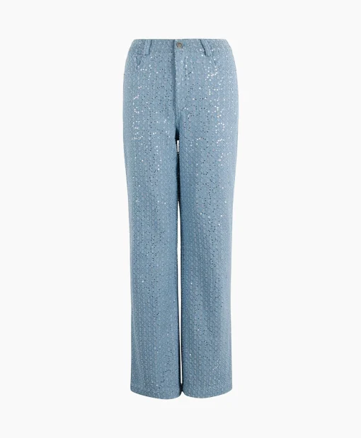 Anna Van Toor Jeans 17A02-03178A Blauw*Dames Broeken