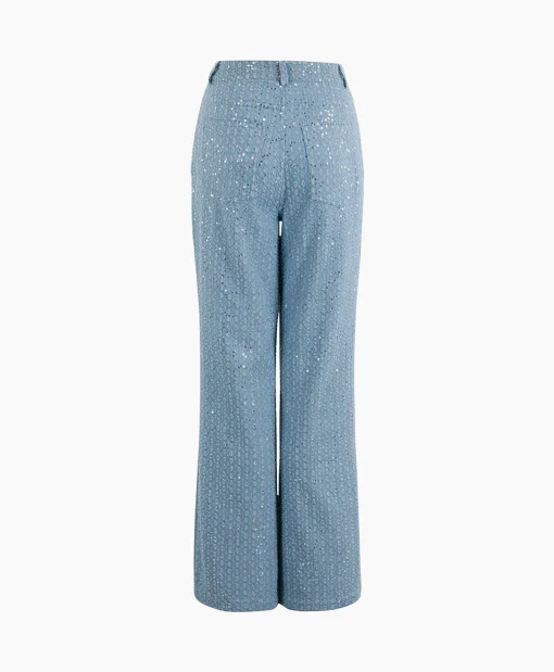 Anna Van Toor Jeans 17A02-03178A Blauw*Dames Broeken