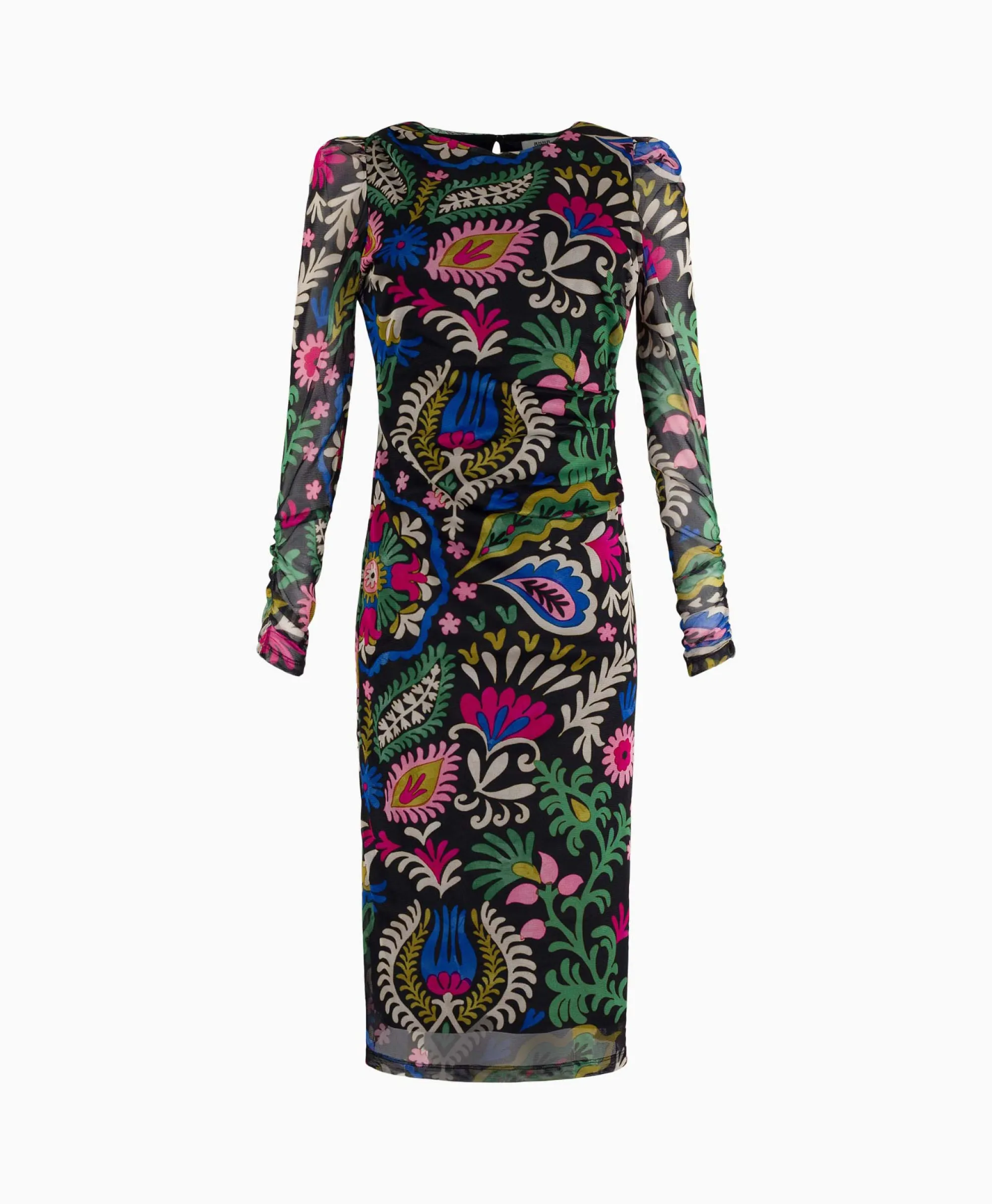 Anna Van Toor Jurk 26A06-03636 Zwart*Dames Jurken