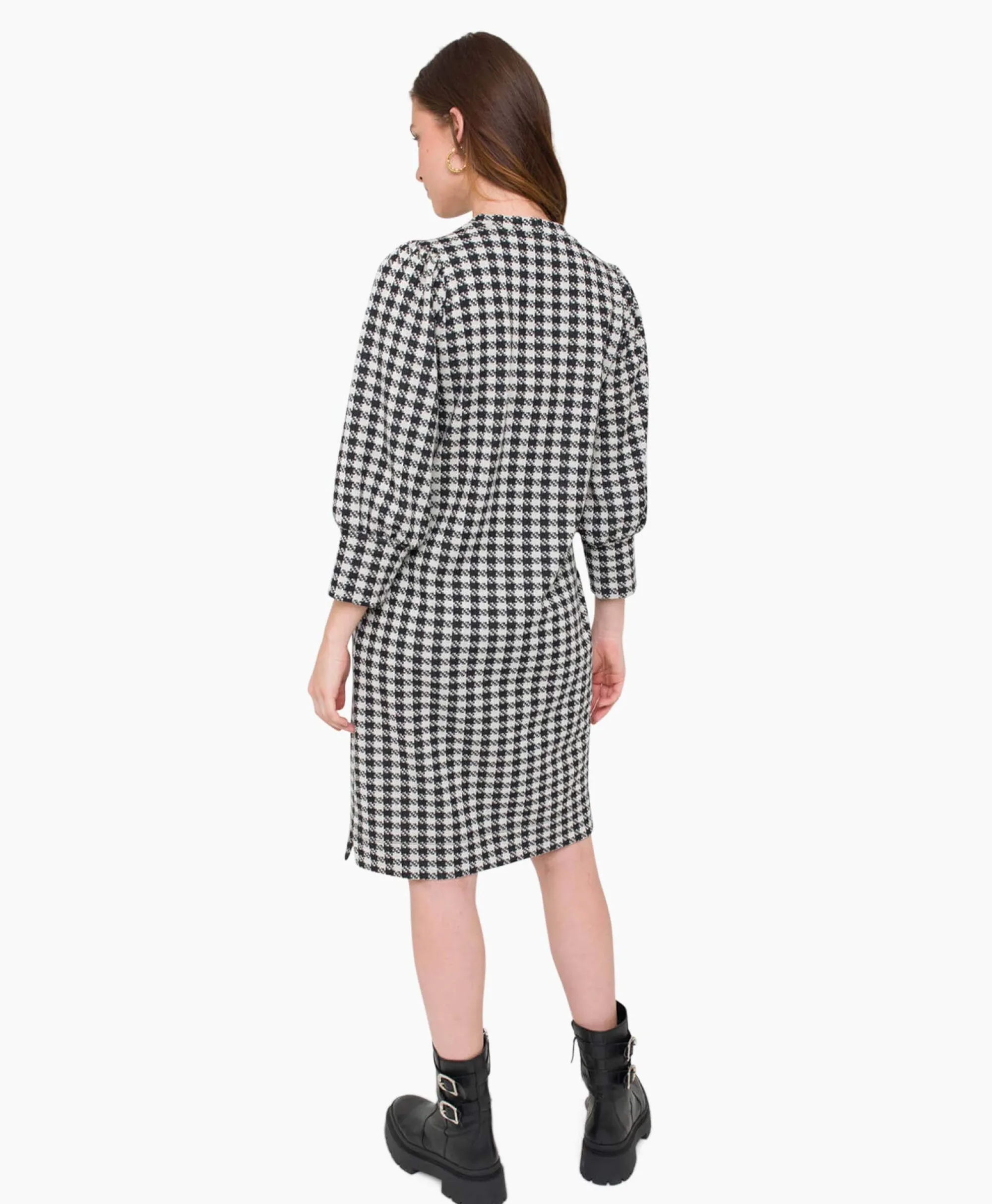 Anna Van Toor Jurk 26A06-03631 Zwart*Dames Jurken