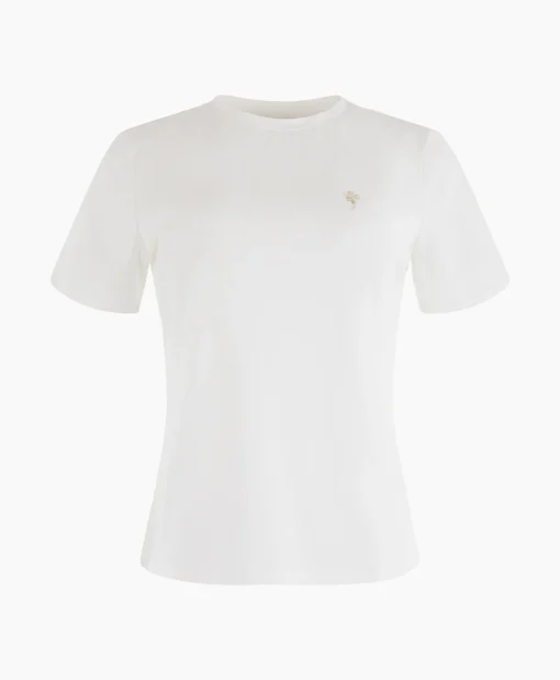 Anna Van Toor T-Shirt 08A04-03677 Off White*Dames T-Shirts & Tops