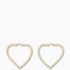 Anna+nina Oorbellen Funky Love Hoop Goud*Dames Sieraden