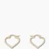 Anna+nina Oorbellen Funky Love Small Hoop Goud*Dames Sieraden