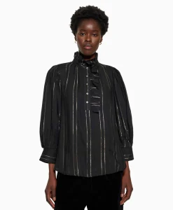 Antik Batik Blouse Edward Zwart*Dames Blouses