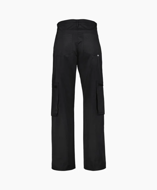 Arte Antwerp Broek Nylon Double Knee Pocket Zwart*Heren Broeken