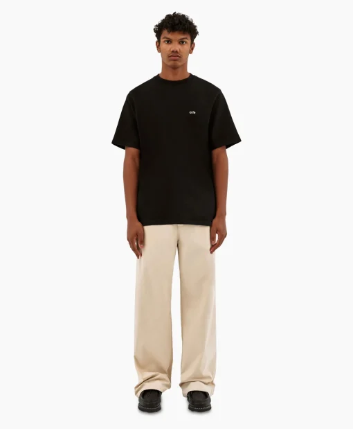 Arte Antwerp Broek Oversized Drawstring Off White*Heren Broeken