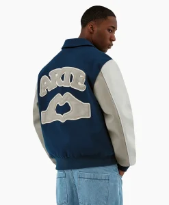 Arte Antwerp Jack Varsity Groen*Heren Jassen