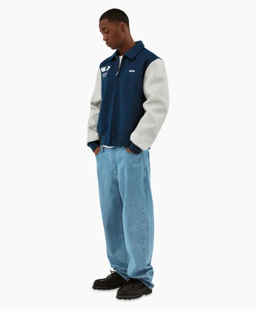 Arte Antwerp Jack Varsity Groen*Heren Jassen