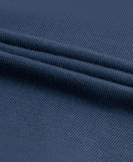 Aurelien Pullover Buttonless Polo L Blauw*Heren Truien