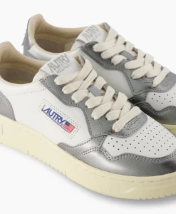 Autry Sneaker Medalist Low Wom. Zilver*Dames Sneakers