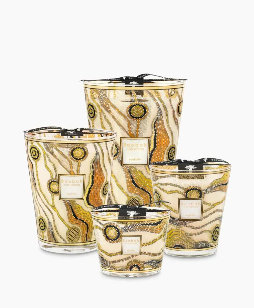 Baobab Kaars Max 24 Australia Geel*Lifestyle Lifestyle