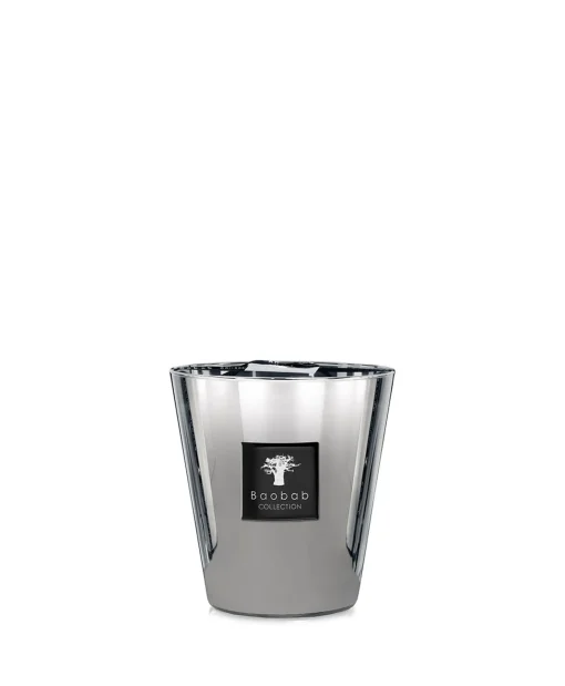 Baobab Kaars Max 16 Les Exclusives Zilver*Lifestyle Lifestyle