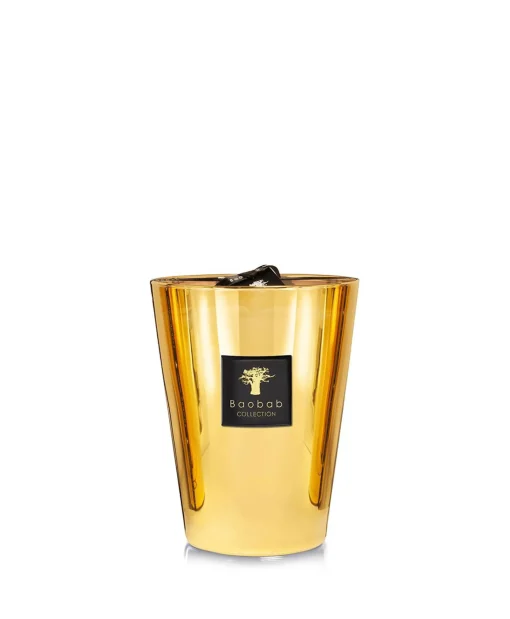 Baobab Kaars Max 24 Les Exclusives Goud*Lifestyle Lifestyle