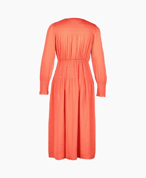 Ba&sh Ba&Sh Midi Jurk Koll Rood*Dames Jurken