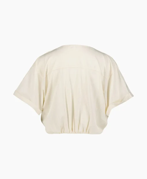 Ba&sh Ba&Sh T-Shirt Korte Mouw Denali Ecru*Dames T-Shirts & Tops