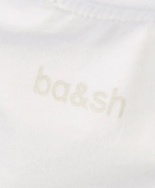 Ba&sh Ba&Sh T-Shirt Korte Mouw Rosie Ecru*Dames T-Shirts & Tops