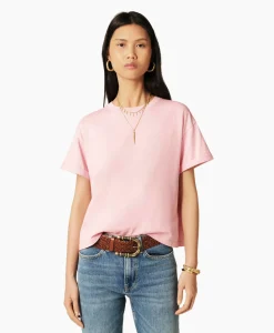 Ba&sh Ba&Sh T-Shirt Korte Mouw Rosie Pink*Dames T-Shirts & Tops