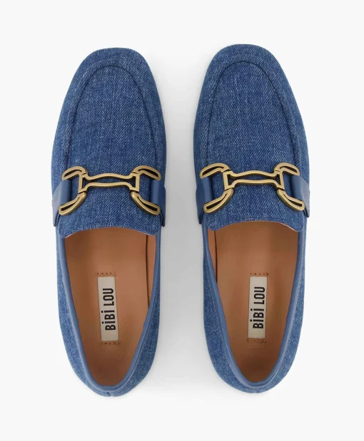 Bibi Lou Loafer Vela Blauw*Dames Instappers