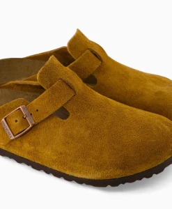 Birkenstock Instapper Boston Sfb Bruin*Dames Instappers